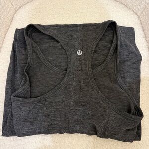 Lululemon Dark Gray Athletic Tank Top